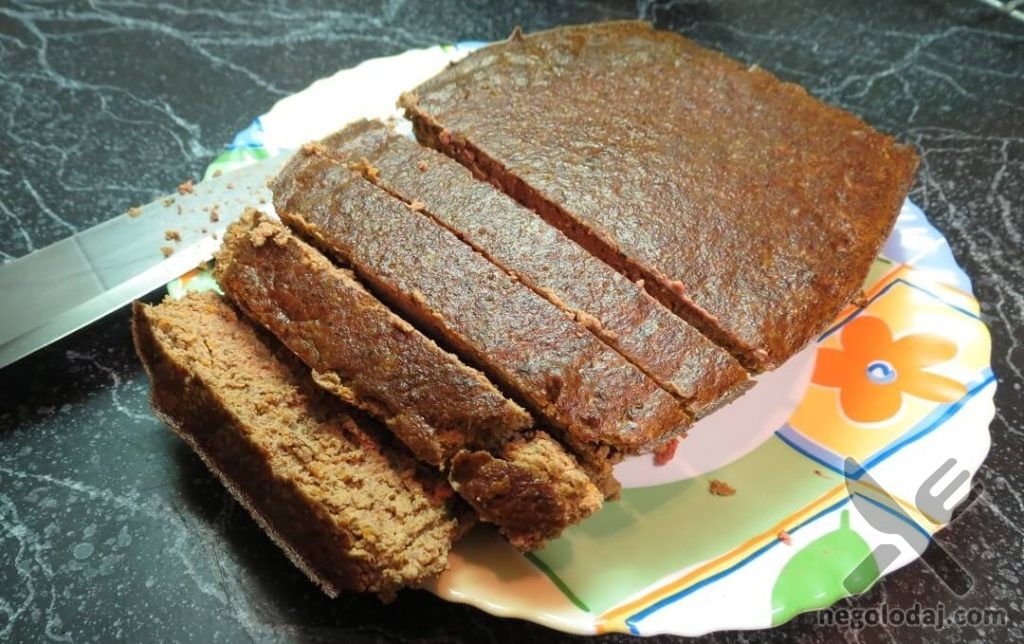 Вкусное печеночное суфле