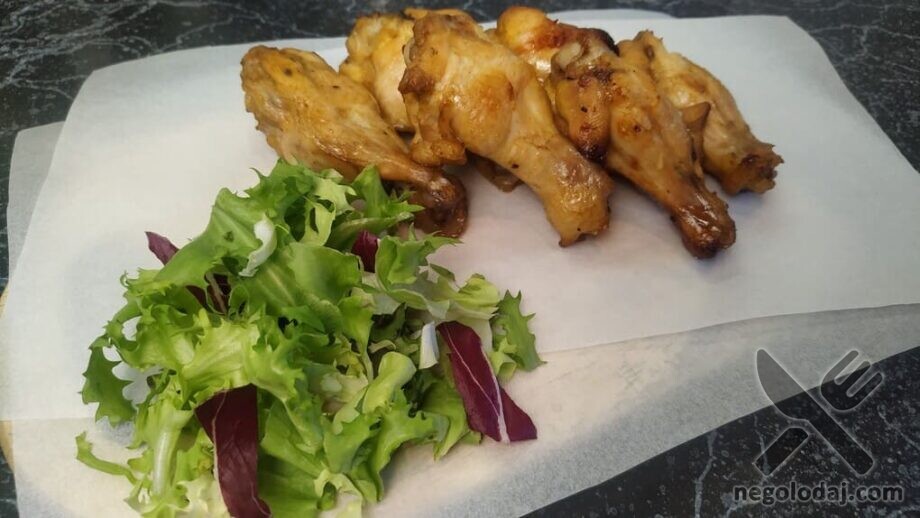 Orange-Soy Glazed Chicken Wings