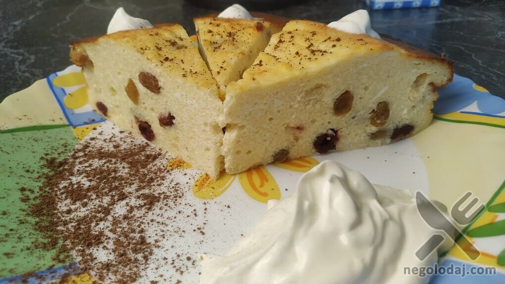 Творожная запеканка с манкой