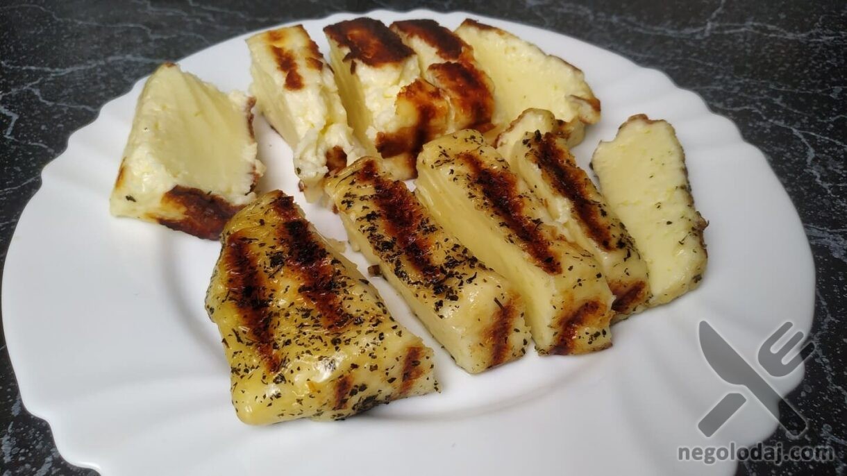 Жареный сыр Халуми