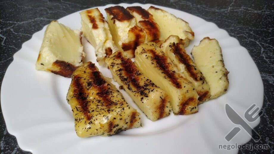 Grilled Halloumi Cheese