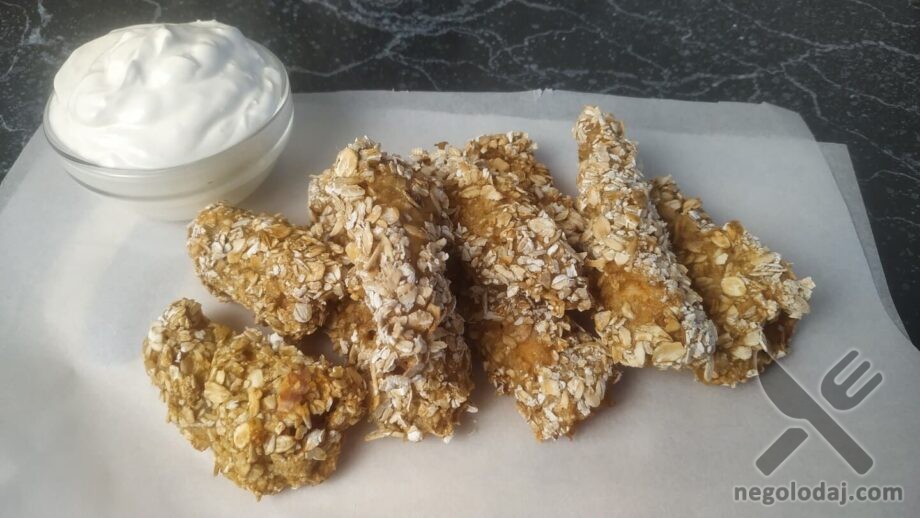 Healthy Oven Baked Chicken Strips