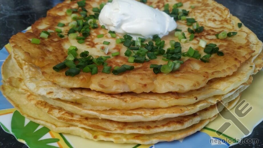 Cheese Blini (Pancake with Cheese)